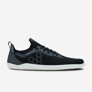 Obsidian Men's Vivobarefoot Primus Lite Knit Lifestyle Shoes | PRHUG-8067