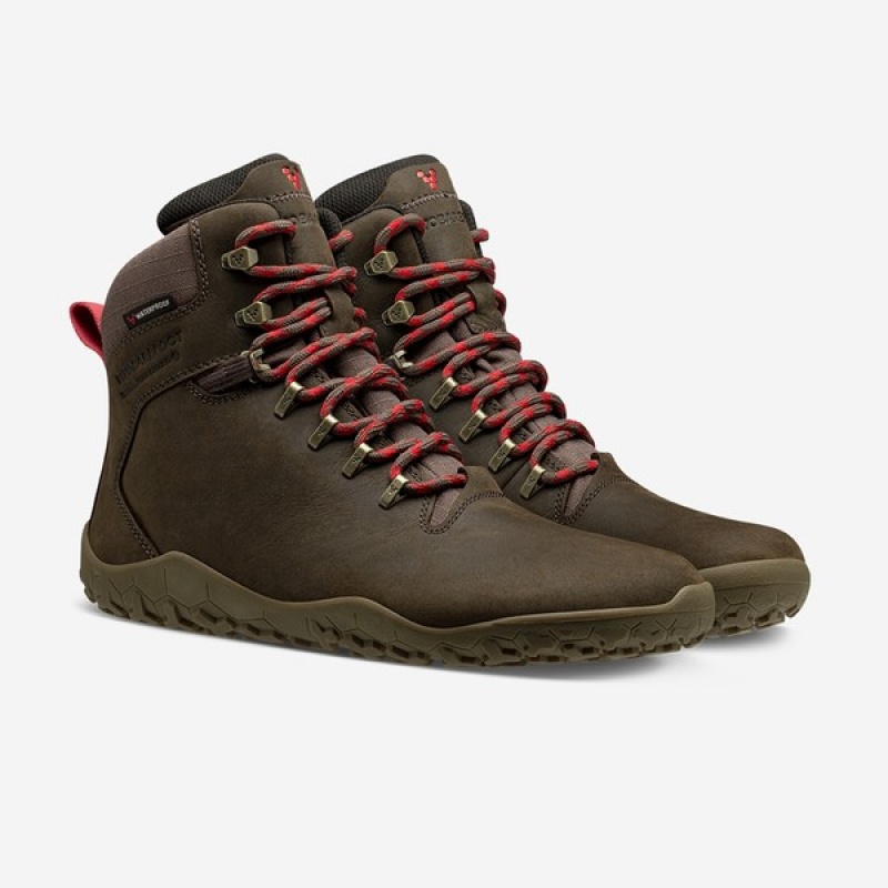 Grey Men's Vivobarefoot Tracker Ii Fg Hiking Shoes | FSENV-1803