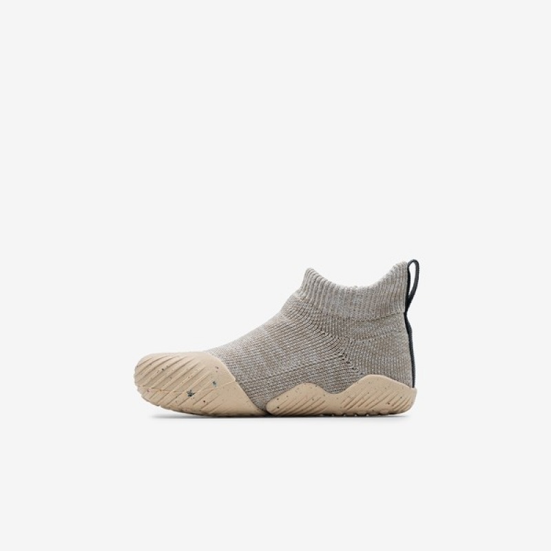 Grey Vivobarefoot Pluma Knit Kids | SDJHR-8572