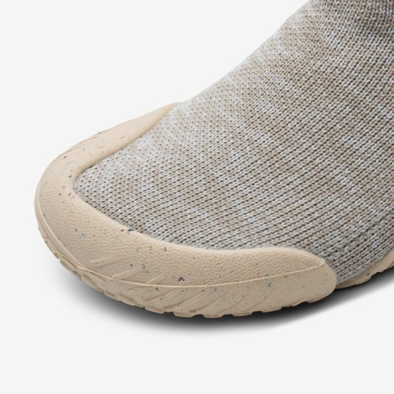 Grey Vivobarefoot Pluma Knit Kids | SDJHR-8572