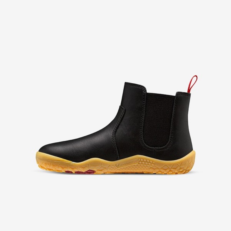 Obsidian Vivobarefoot Fulham Ii Kids | JPLVA-4789