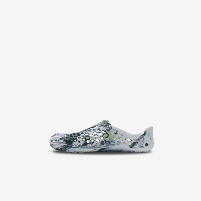 Obsidian / White Vivobarefoot Ultra Bloom Kids | RSIDT-4863