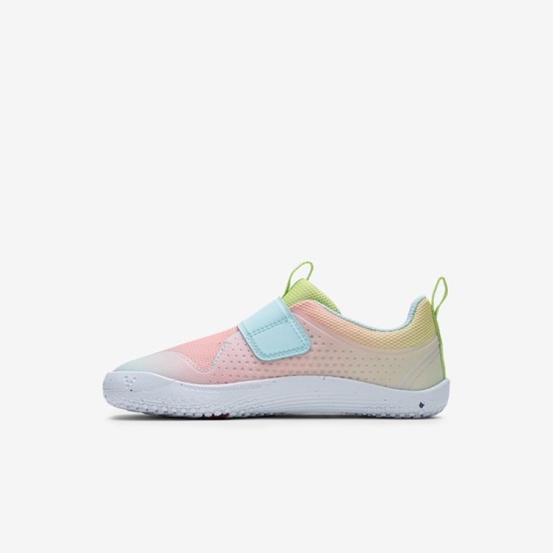 Pink / Blue Vivobarefoot Primus Sport Iii Kids | FZUPV-8156