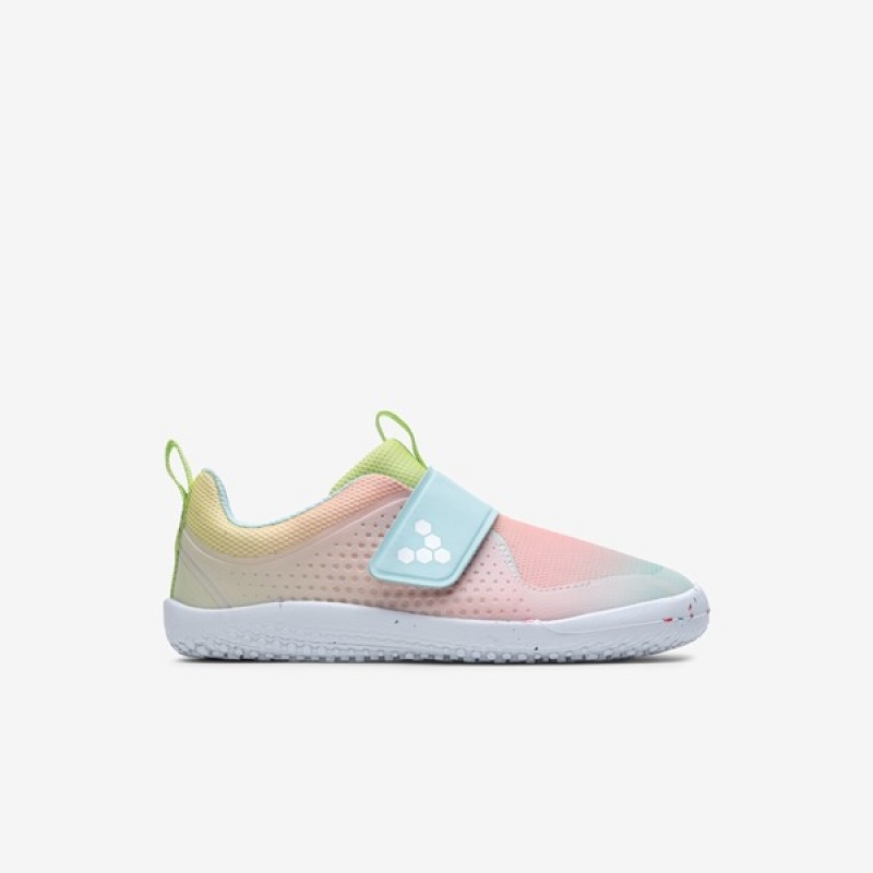 Pink / Blue Vivobarefoot Primus Sport Iii Kids | FZUPV-8156