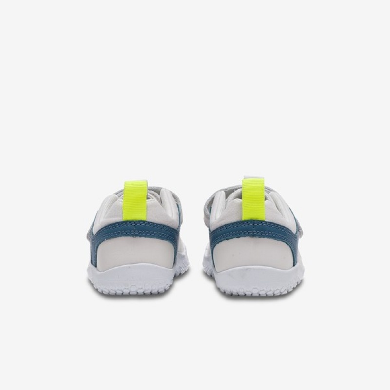 White Vivobarefoot Primus Ludo Kids | XWAEG-9643